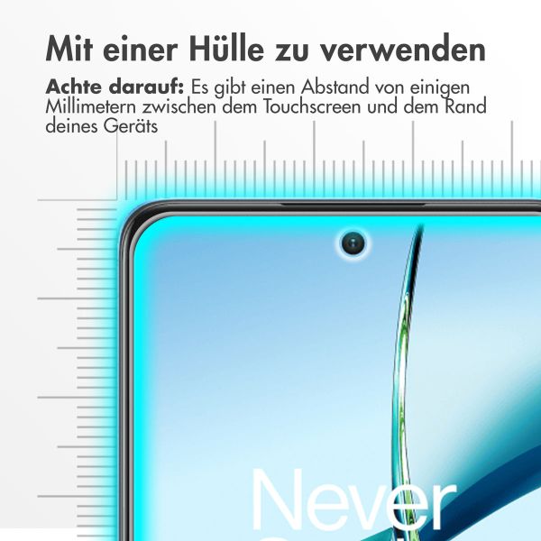 Accezz Screen Protector aus gehärtetem Glas für das OnePlus Nord CE 4 Lite 5G