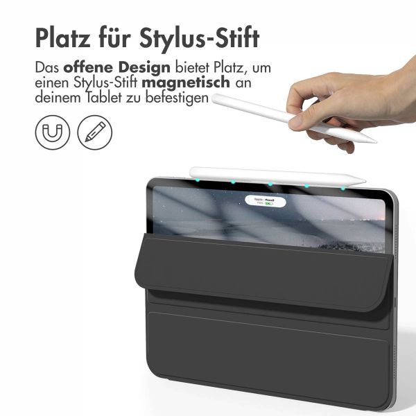 imoshion Magnetic Klapphülle für das iPad 10 (2022) 10.9 Zoll - Schwarz