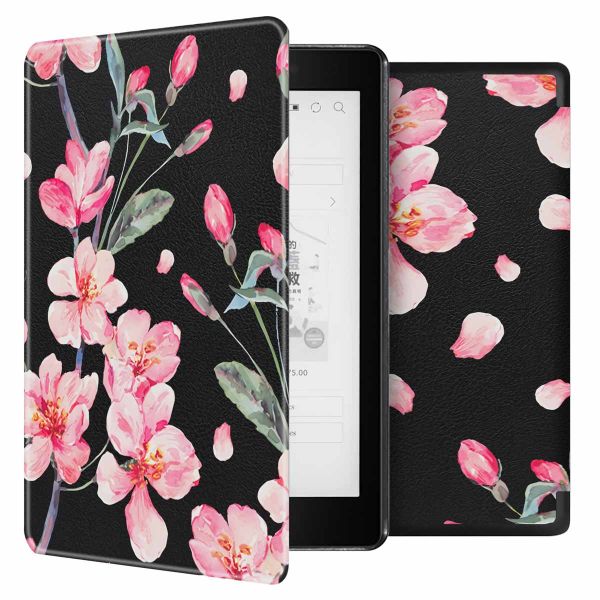 imoshion Design Slim Hard Case Sleepcover für das Kobo Aura One - Blossom