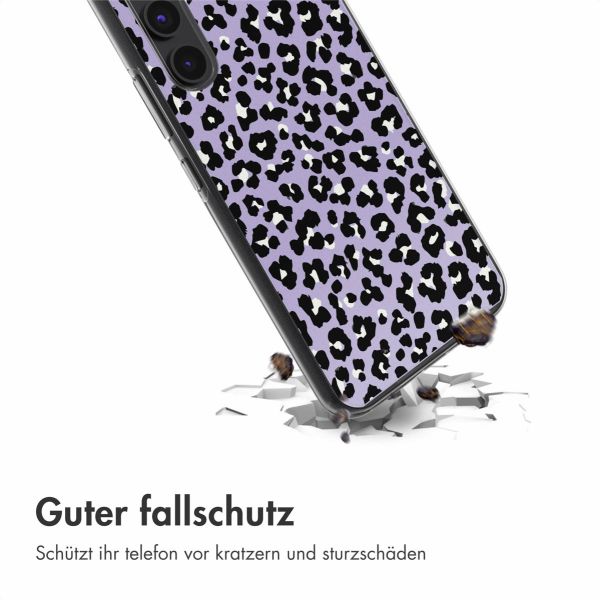 imoshion Design Hülle Samsung Galaxy A54 (5G) - Leopard Lilac