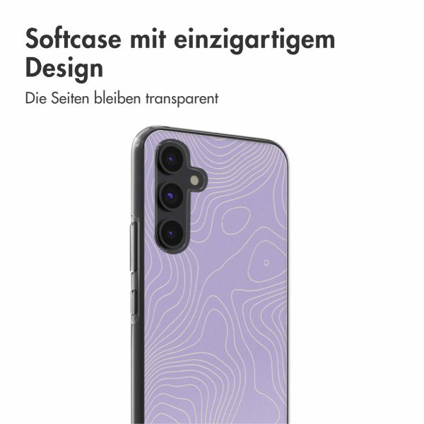 imoshion Design Hülle Samsung Galaxy A54 (5G) - Topo Lilac