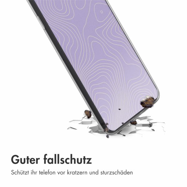 imoshion Design Hülle iPhone SE (2022 / 2020) / 8 / 7 - Topo Lilac