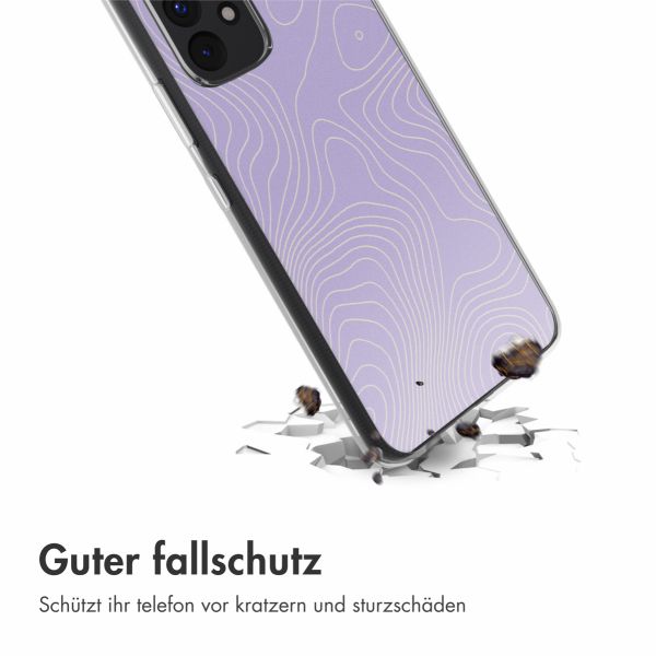 imoshion Design Hülle Samsung Galaxy A53 - Topo Lilac