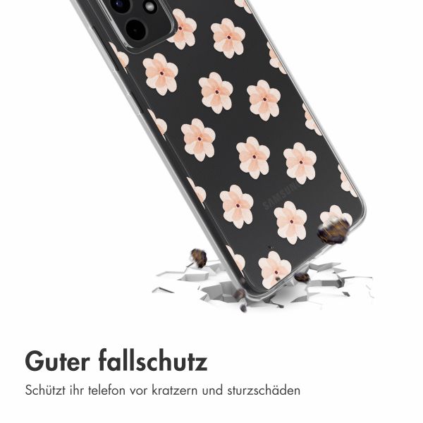 imoshion Design Hülle Samsung Galaxy A52(s) (5G/4G) - Floral Peach