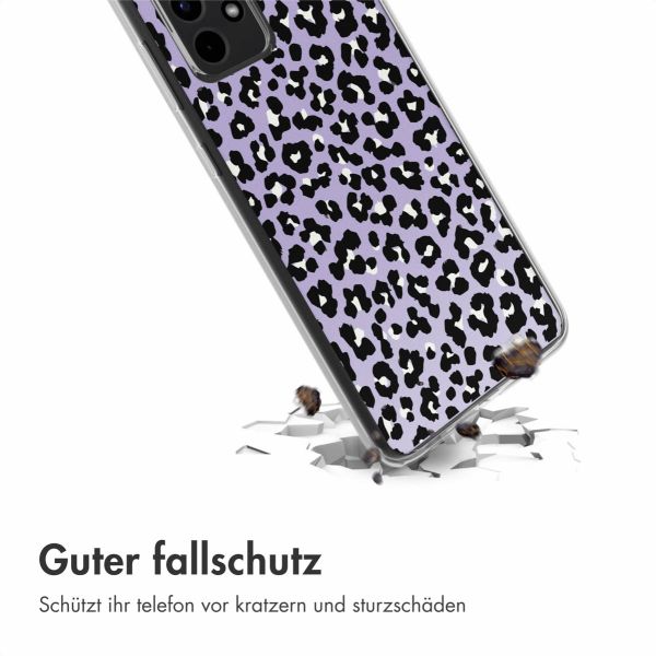 imoshion Design Hülle Samsung Galaxy A52(s) (5G/4G) - Leopard Lilac