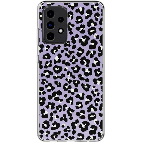 imoshion Design Hülle Samsung Galaxy A52(s) (5G/4G) - Leopard Lilac