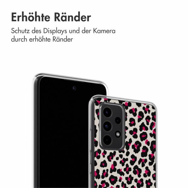 imoshion Design Hülle Samsung Galaxy A52(s) (5G/4G) - Leopard Pink