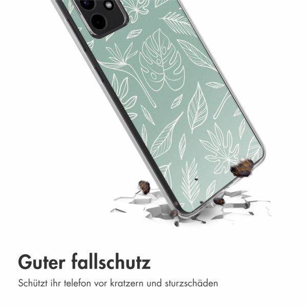 imoshion Design Hülle Samsung Galaxy A52(s) (5G/4G) - Leaves Line-Art