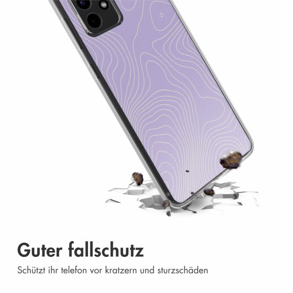 imoshion Design Hülle Samsung Galaxy A52(s) (5G/4G) - Topo Lilac