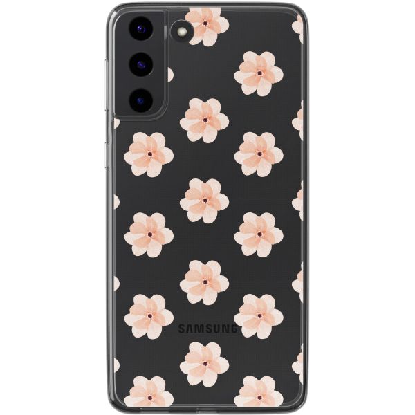 imoshion Design Hülle Samsung Galaxy S22 - Floral Peach