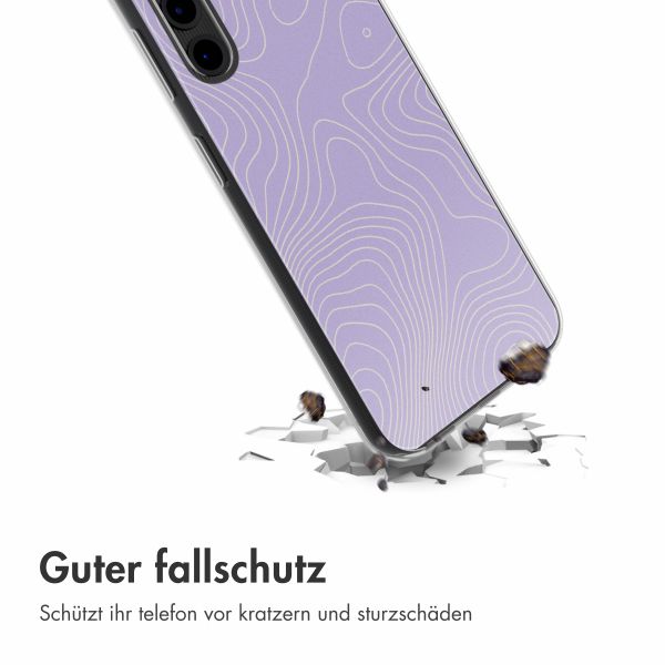 imoshion Design Hülle Samsung Galaxy A14 (5G) - Topo Lilac