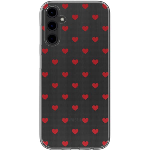 imoshion Design Hülle Samsung Galaxy A14 (5G/4G) - Red Hearts