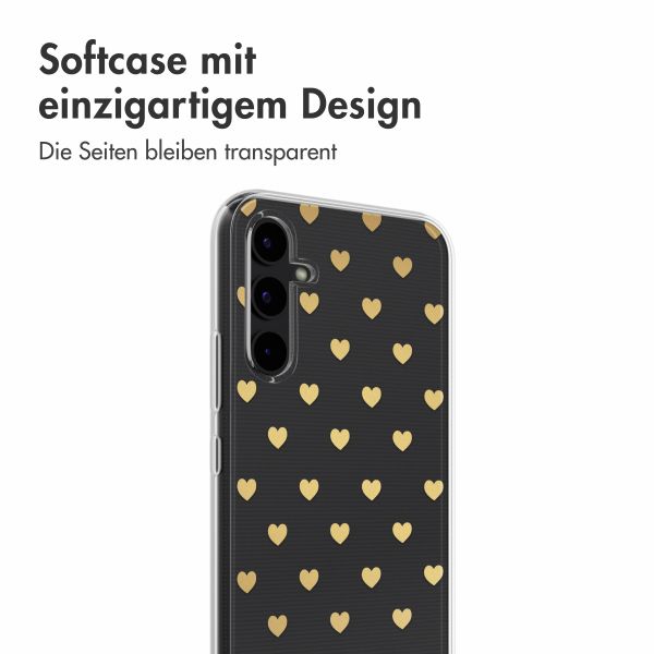 imoshion Design Hülle Samsung Galaxy A34 (5G)  - Golden Hearts