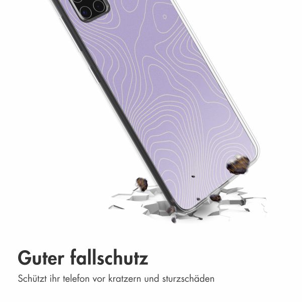 imoshion Design Hülle Samsung Galaxy A51 - Topo Lilac