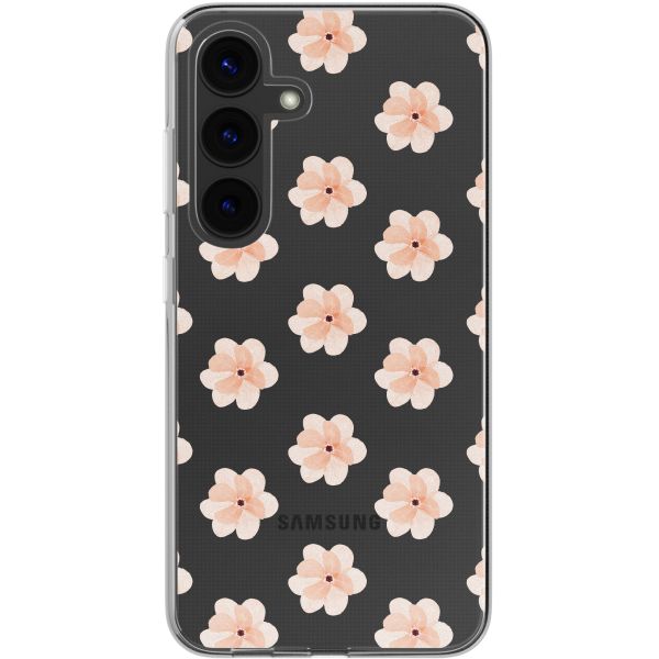 imoshion Design Hülle Samsung Galaxy S24 - Floral Peach