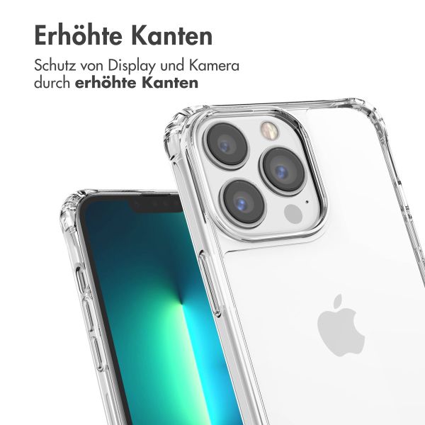 imoshion Back Cover mit Band + Armband für das iPhone 13 Pro - Perlen Herzchen