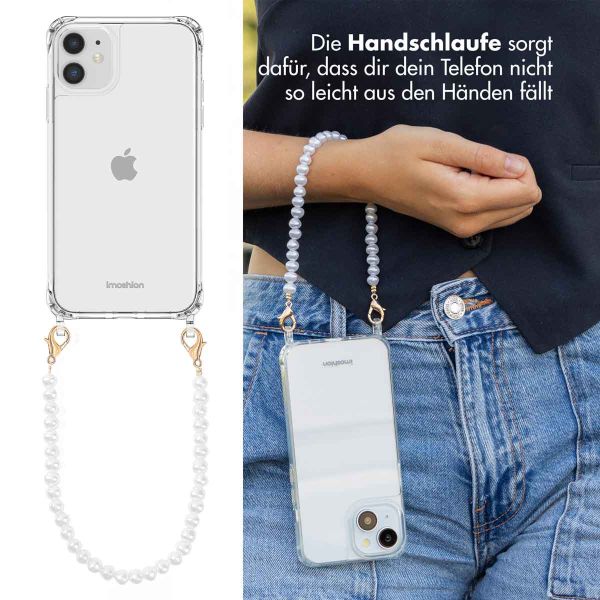 imoshion Back Cover mit Band + Armband für das iPhone 11 - Perlen