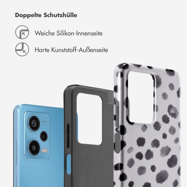 Selencia Vivid Back Cover für das Xiaomi Redmi Note 12 Pro - Trendy Leopard