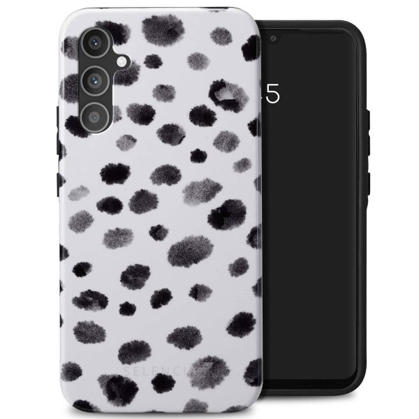 Selencia Vivid Back Cover für das Samsung Galaxy A34 (5G) - Trendy Leopard