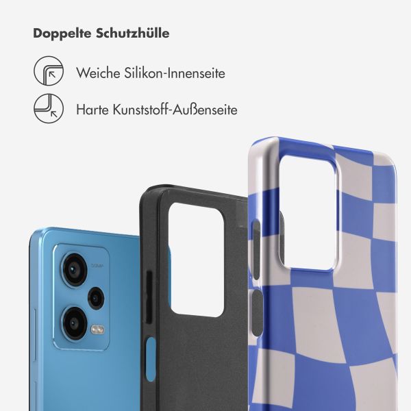 Selencia Vivid Back Cover für das Xiaomi Redmi Note 12 Pro - Groovy Sapphire Blue