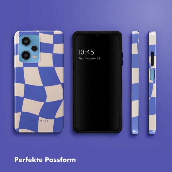 Selencia Vivid Back Cover für das Xiaomi Redmi Note 12 Pro - Groovy Sapphire Blue