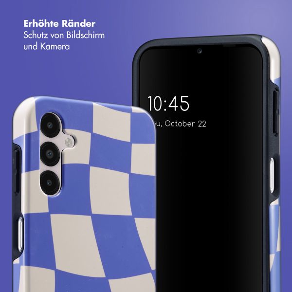 Selencia Vivid Back Cover für das Samsung Galaxy A14 (5G/4G) - Groovy Sapphire Blue