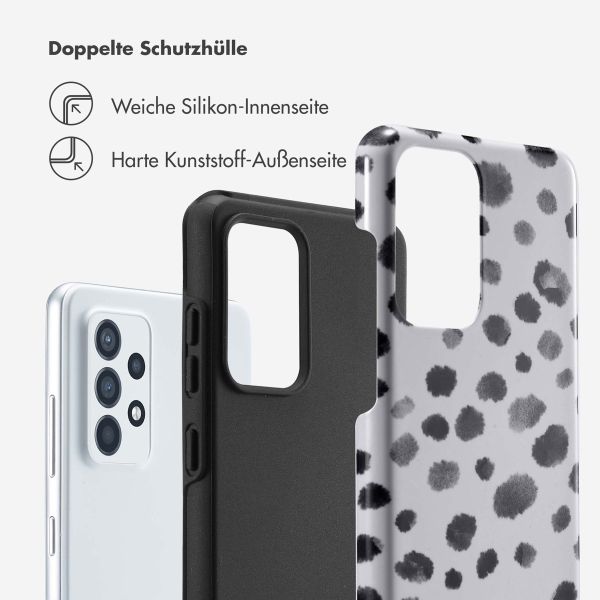 Selencia Vivid Back Cover für das Samsung Galaxy A52(s) (5G/4G) - Trendy Leopard