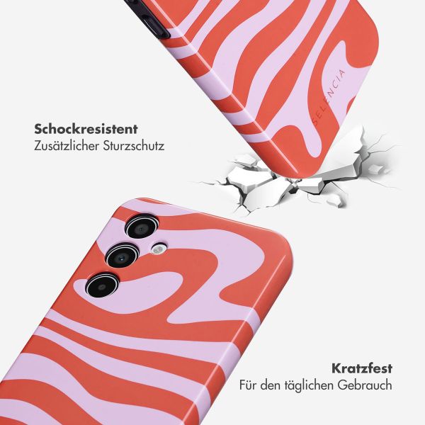 Selencia Vivid Back Cover für das Samsung Galaxy A35 - Dream Swirl Pink