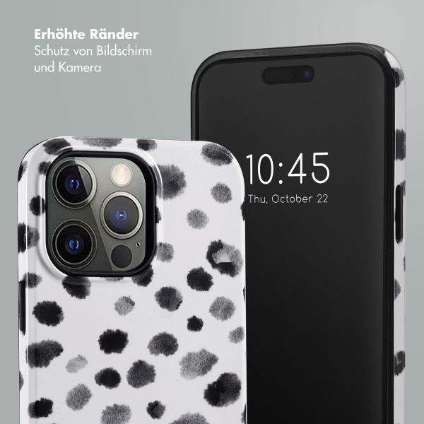 Selencia Vivid Back Cover für das iPhone 14 Pro Max  - Trendy Leopard