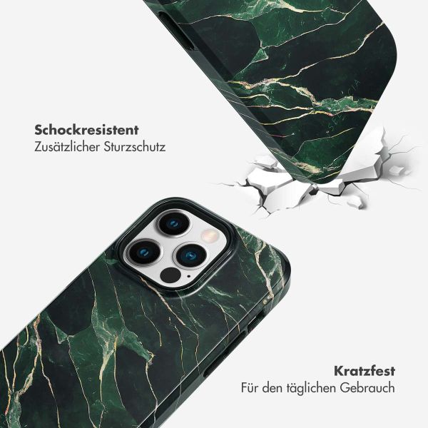 Selencia Vivid Back Cover für das iPhone 14 Pro - Chic Marble Quartz