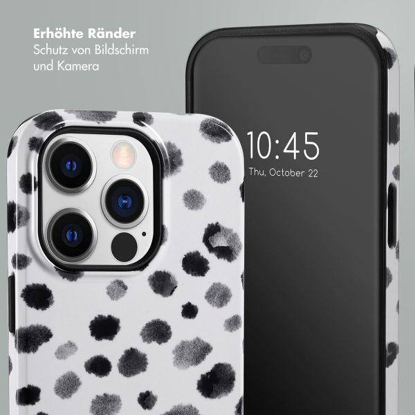 Selencia Vivid Back Cover für das iPhone 14 Pro  - Trendy Leopard