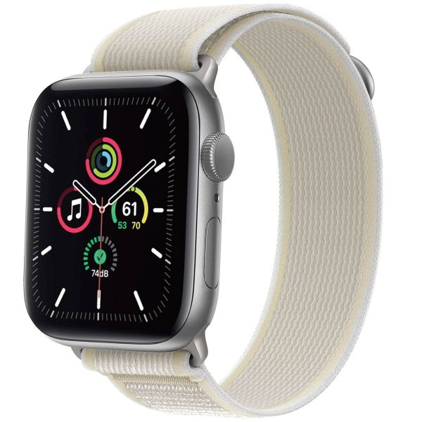 imoshion Nylon-Armband Trail für die Apple Watch Series 1-9 / SE - 38/40/41 mm / Series 10 - 42 mm - Starlight