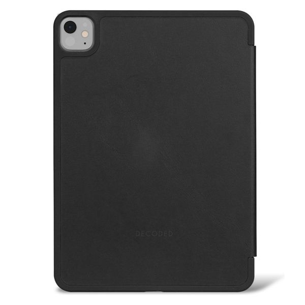 Decoded Textured Sillicon Slim Cover für das iPad Pro 11 (2024) M4  - Charcoal