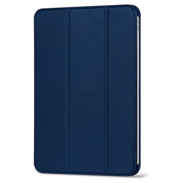 Decoded Textured Sillicon Slim Cover für das iPad Pro 11 (2024) M4 - Navy Peony