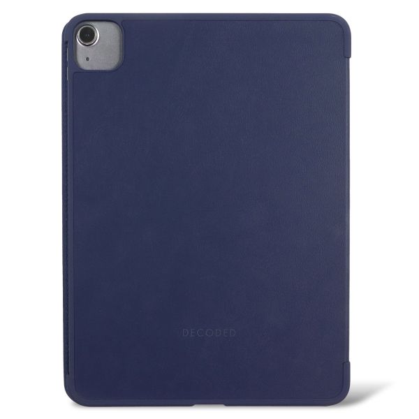 Decoded Textured Sillicon Slim Cover für das iPad Air 11 Zoll (2024) M2 / Air 5 (2022) / Air 4 (2020) - Navy Peony