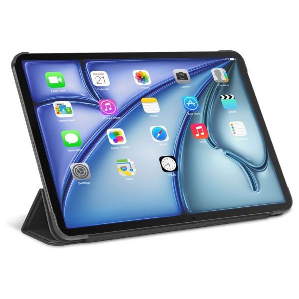 Decoded Textured Sillicon Slim Cover für das iPad Air 13 Zoll (2024) M2 - Charcoal