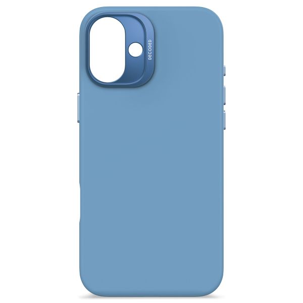 Decoded Silikon-Case MagSafe für das iPhone 16 Plus - Air Blue