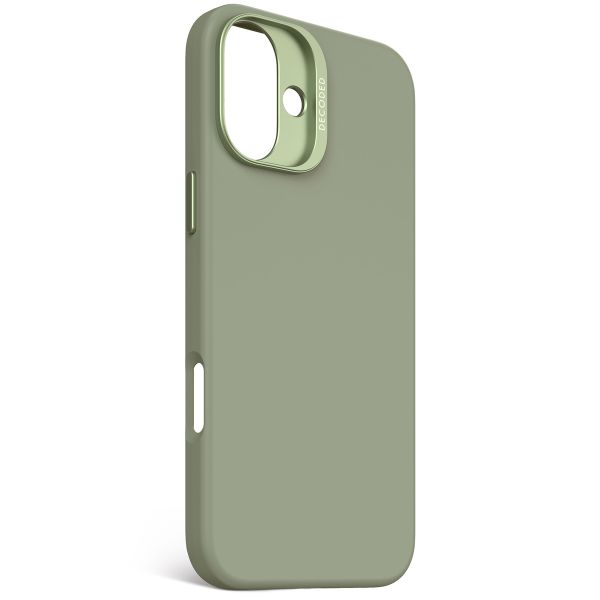 Decoded Silikon-Case MagSafe für das iPhone 16 Plus - Jade