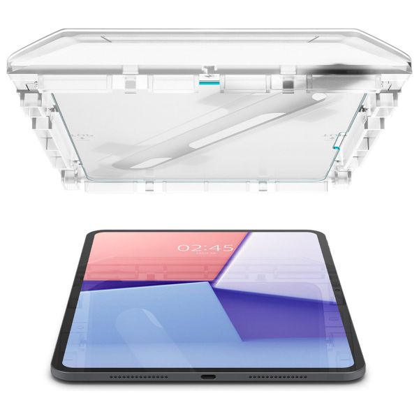 Spigen GLAStR EZ Fit Displayschutzfolie + Applicator für das iPad Pro 11 (2024) M4