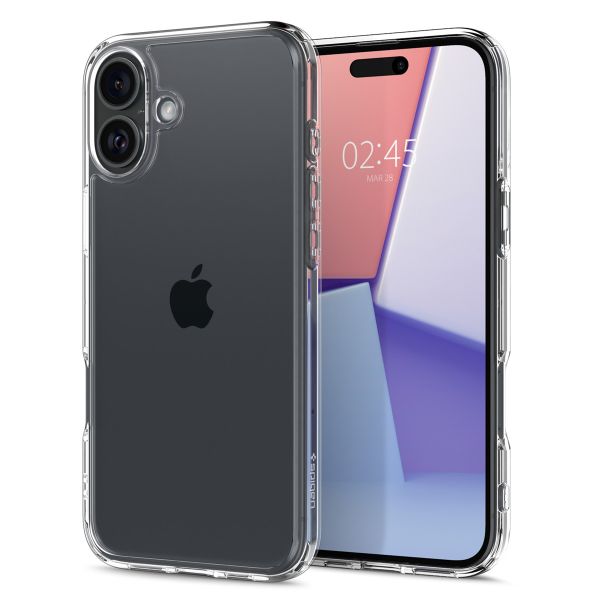 Spigen Ultra Hybrid™ Case für das iPhone 16 - Crystal Clear