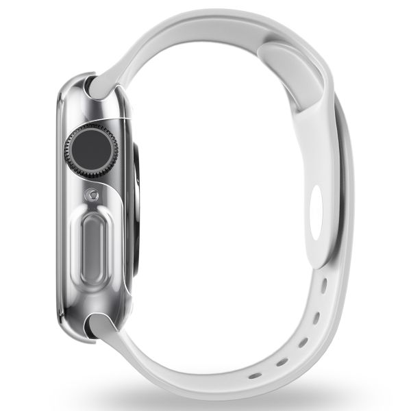 Uniq Garde Hybrid Apple Watch Hülle mit Displayschutz für die Apple Watch 4-6 / SE - 40 mm - Dove (Clear)