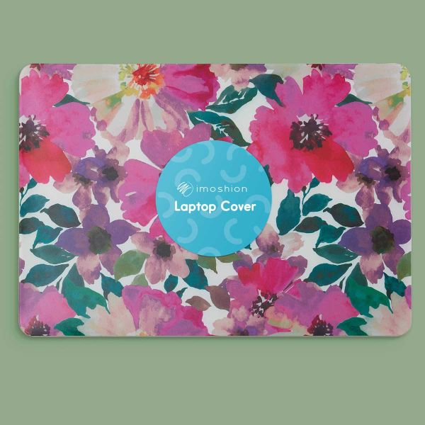 imoshion Design Laptop Cover für MacBook Air 13 Zoll (2022) / Air 13 Zoll (2024) M3 chip - A2681 / A3113 - Floral Water Color