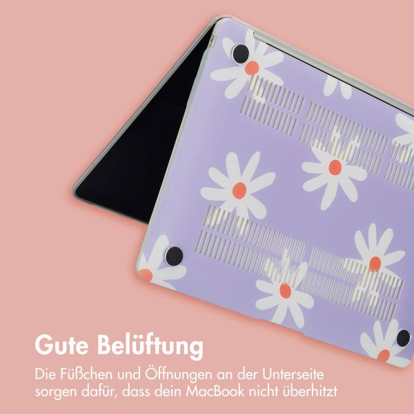 imoshion Design Laptop Cover für MacBook Pro 14 Zoll (2021) / Pro 14 Zoll (2023) M3 chip - A2442 / A2779 / A2918 - Flowers Distance