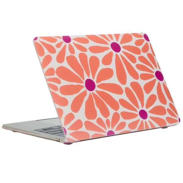 imoshion Design Laptop Cover für MacBook Pro 13 Zoll (2020 / 2022) - A2289 / A2251 - Orange Flower Connect