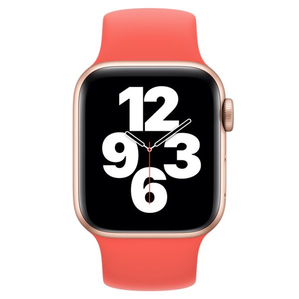 Apple Solo Loop für die Apple Watch Series 1-10 / SE / Ultra (2) - 42/44/45/46/49 mm - Größe 9 - Pink Citrus