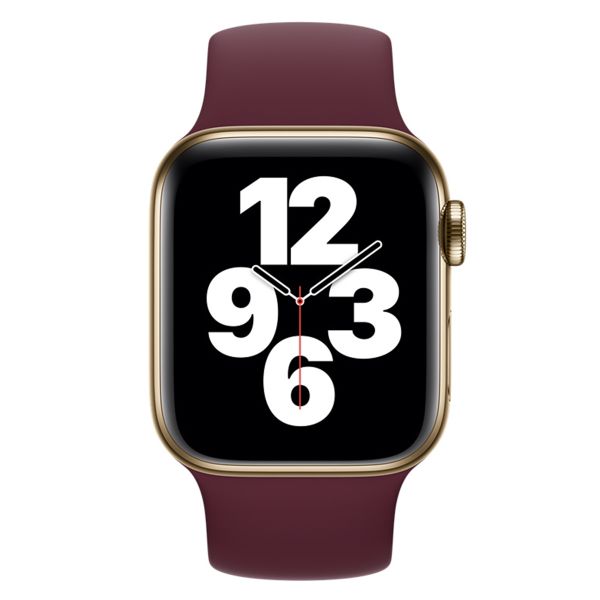 Apple Solo Loop für die Apple Watch Series 1-10 / SE / Ultra (2) - 42/44/45/46/49 mm - Größe 11 - Plum