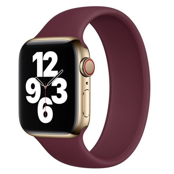 Apple Solo Loop für die Apple Watch Series 1-10 / SE / Ultra (2) - 42/44/45/46/49 mm - Größe 11 - Plum