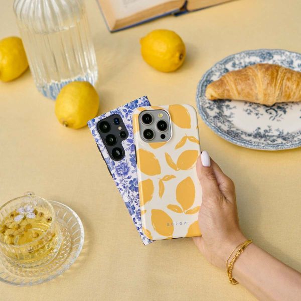 Burga Tough Back Cover für das Samsung Galaxy A55 - Lemon Tart