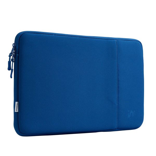 imoshion Laptop Hülle 15-16 Zoll - Laptop Sleeve mit Fach - Cobalt Blue