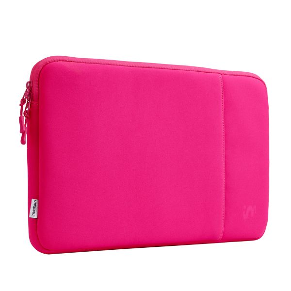 imoshion Laptop Hülle 13 Zoll - Laptop Sleeve mit Fach - Hot Pink